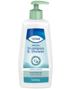 TENA SHAMPOO & SHOWER 500ML