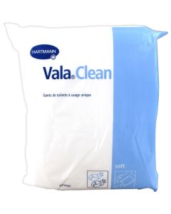 HARTMANN VALA CLEAN GANT DE TOILETTE NORMAL (50 UNITÉS)
