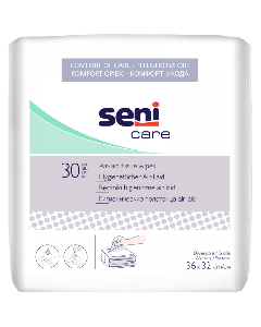 SENI CARE CARRÉ DE SOINS TISSU AIRLAID (30 UNITÉS)