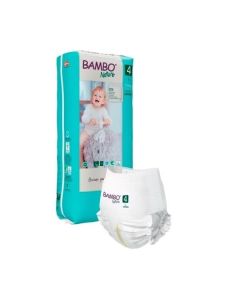 BAMBO NATURE PANTS PAPIER T4 - 7-12KG (GRAND SACHET)