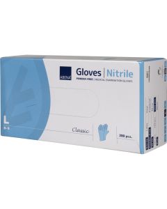ABENA GANTS EXAMEN NITRILE NON POUDRÉ L (200 UNITÉS)