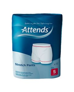 ATTENDS STRETCH PANTS S (15 UNITÉS)