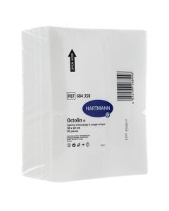 HARTMANN OCTOLIN CARRÉS D'ESSUYAGE 30x40 (50 UNITÉS)