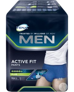 TENA MEN ACTIVE FIT PANTS L
